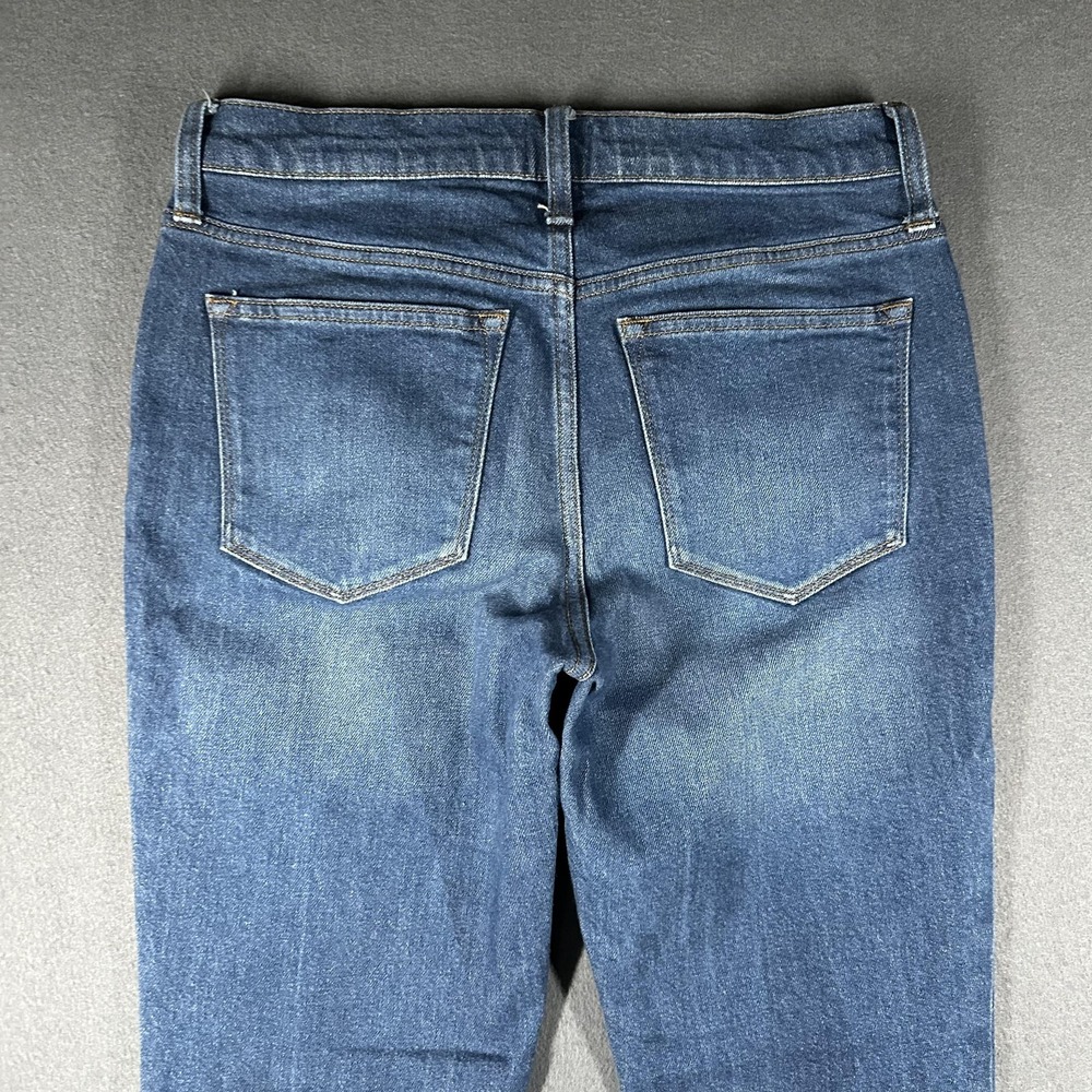 J Crew Jeans Womens 27 Blue 9in 10in High-Rise Skinny Lot of 2 Stretch Raw Hem - Picture 12 of 16